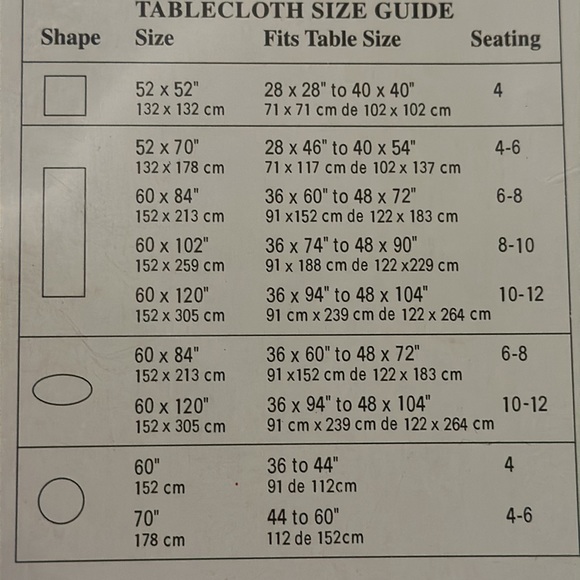 NWT BARDWIL SEASONS TABLECLOTH - Picture 5 of 6